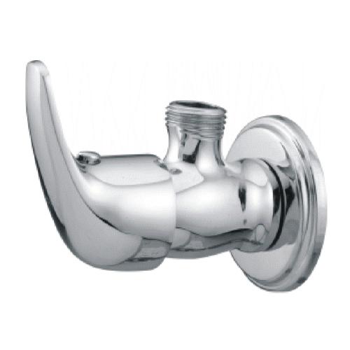 Angle Cock With Wall Flange Chrome