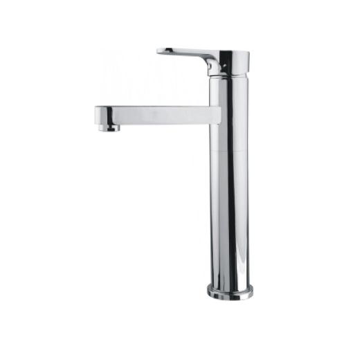 Single Lever Basin mixer Jumbo with 600 mm long SS braided  hose  Chrome