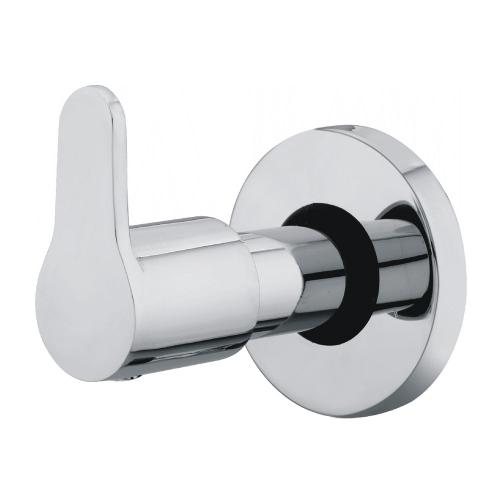 Exposed Part Kit of Concealed Stop Cock with Fitting Sleeve, Operating Lever & Adjustable Wall Flange (Suitable for CCB-221/231/321/331 & CFB-21QT/ 21HT/21GM/20/QT) Chrome