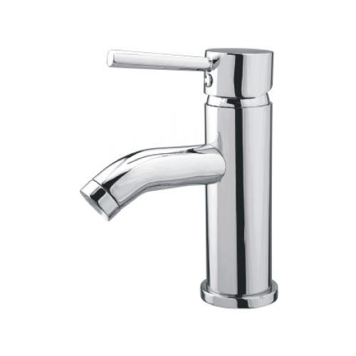 Single Lever Basin Mixer with 450 mm long SS braided hose  Chrome