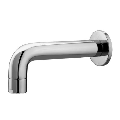 Wall Spout-Plain With Wall Flange Chrome