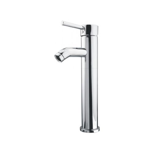 Single Lever basin mixer Jumbo With 600 mm long SS Braided Hose Chrome