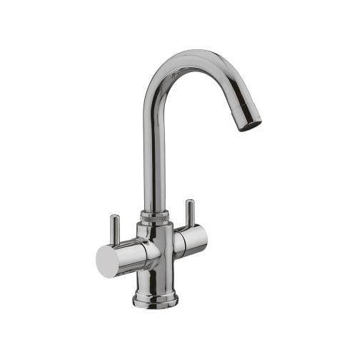 Centre Hole Basin Mixer Chrome