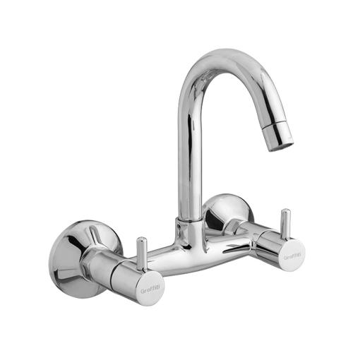 Sink Mixer with Swinging Spout Chrome