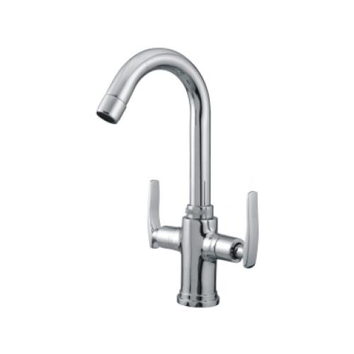 Centre Hole Basin Mixer Chrome