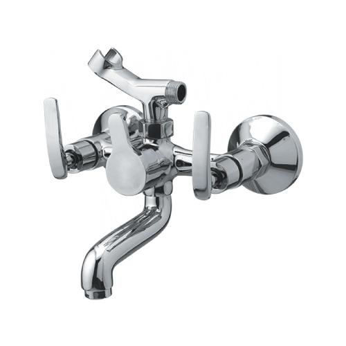 Wall Mixer Telephonic With HAND SHOWER ARRANGEMENT ONLY WITH CRUTCH  Chrome