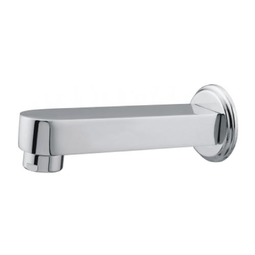 Wall Spout-Plain With Wall Flange Chrome