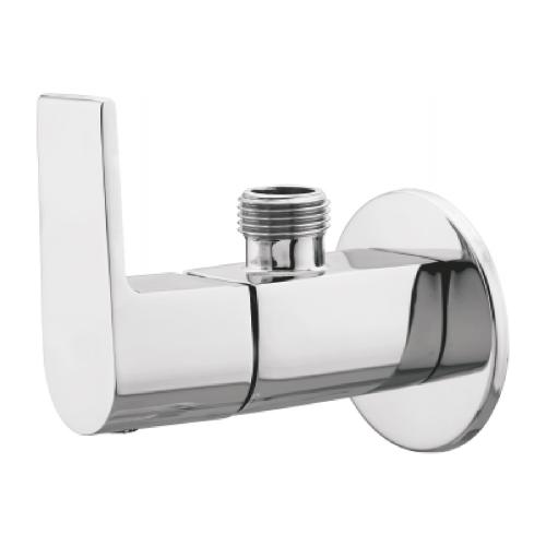 Angle Cock with Wall Flange Chrome