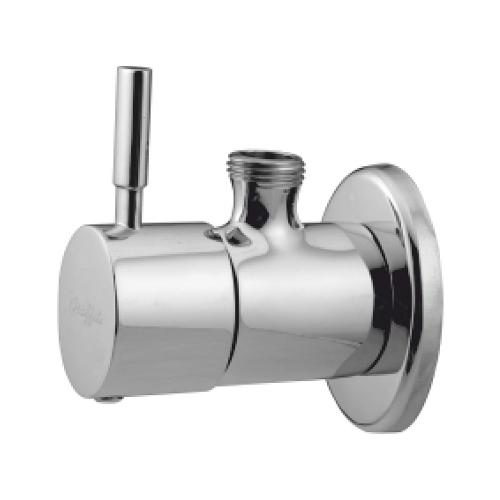 Angle Cock With Wall flange  Chrome