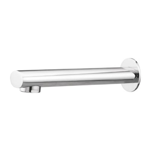 Wall Spout-Plain With Wall Flange Chrome