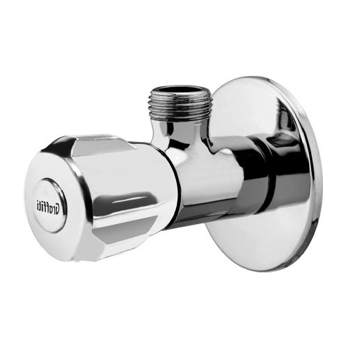 Universal Angle Valve without Flange Chrome