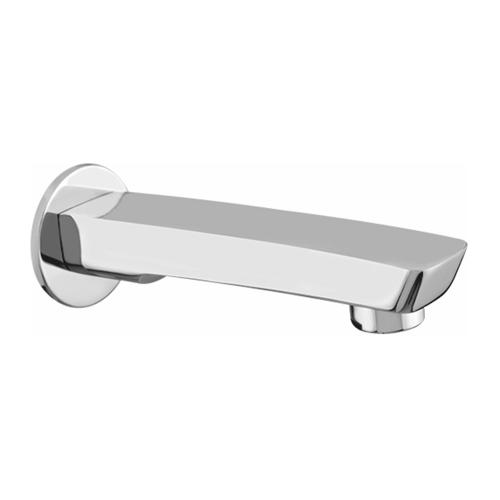 Wall Spout-Plain With Wall Flange Chrome