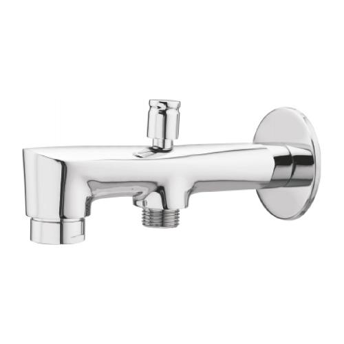 Wall Spout with Tip-Ton for Hand Shower Arrangement with Wall Flange Chrome