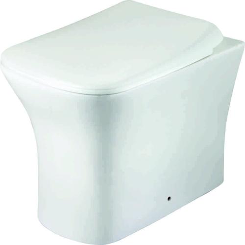 S-TRAP CONCEALED WITH SOFT CLOSE SEAT COVER White/Ivory