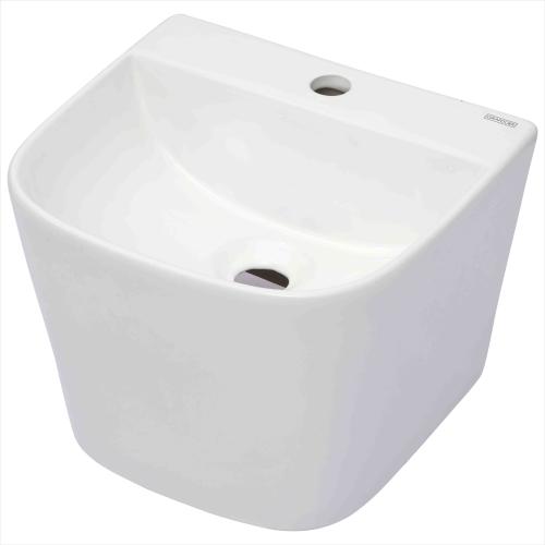 One Piece Semi Pedestal White