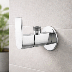 Angle Cock with Wall Flange