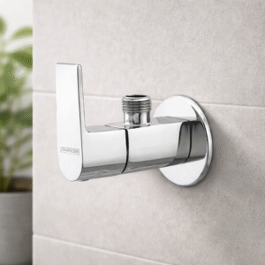 Angle Cock with Wall Flange