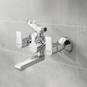 Wall Mixer Telephonic with Hand Shower