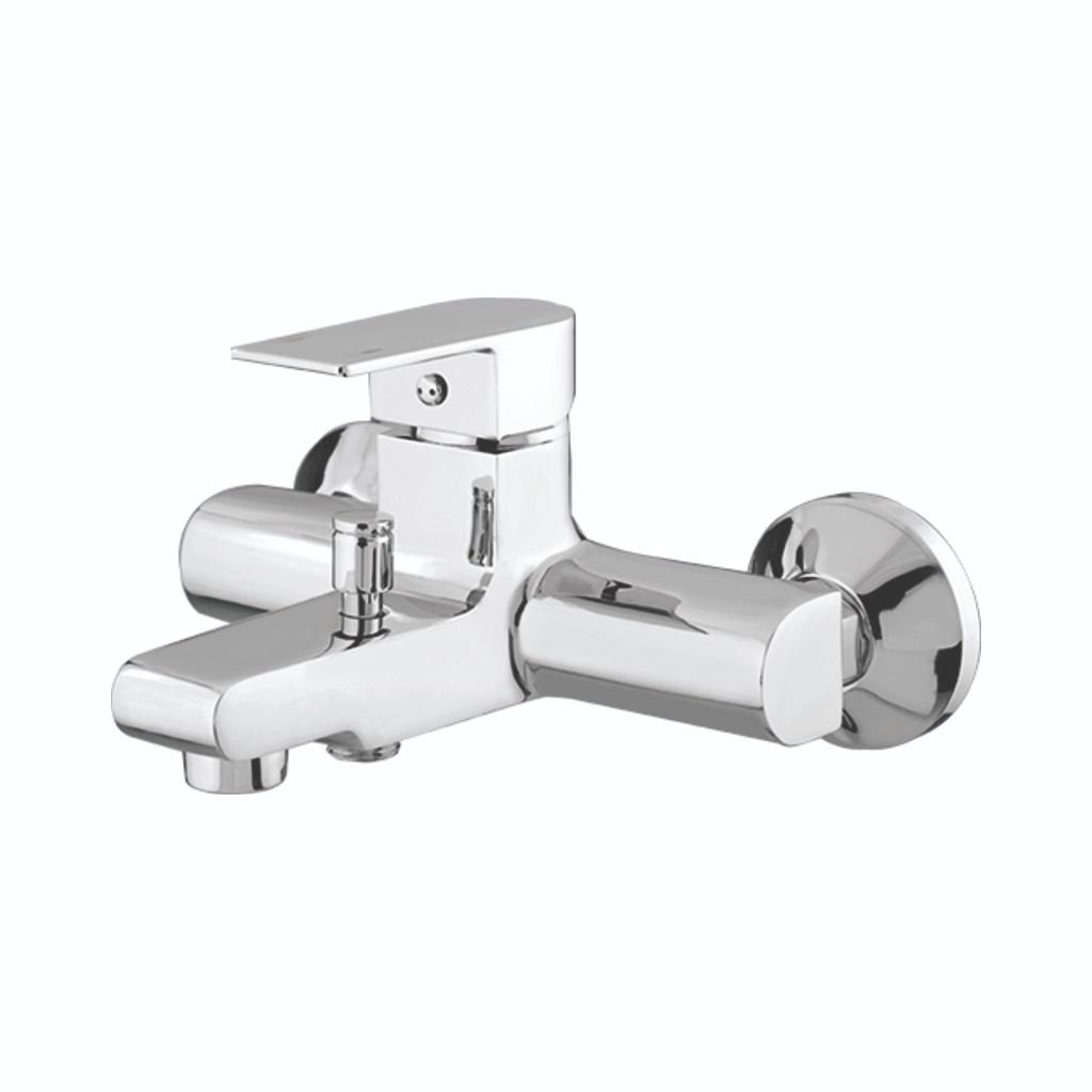 Single Lever Wall Mixer With Tip Ton Spout