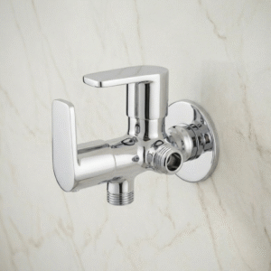 Two Way Angle Valve With Wall Flange