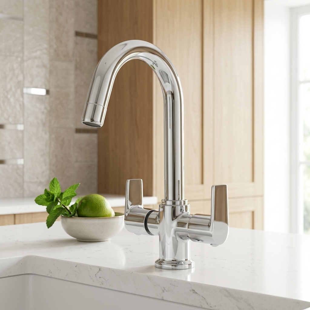 Centre Hole Basin Mixer