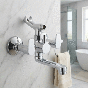 Wall Mixer Telephonic with Hand Shower