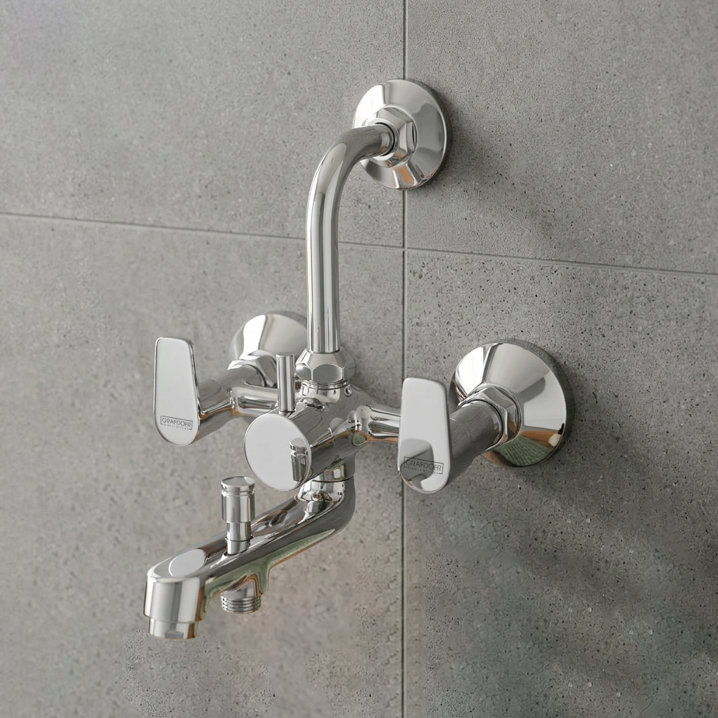 Wall Mixer Three in One with Provision