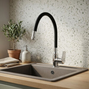 Sink Cock Table Mounted with Flexi Spout