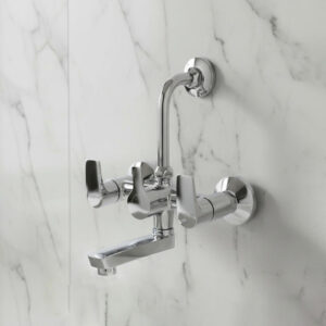 Wall Mixer with Provision for Overhead Shower