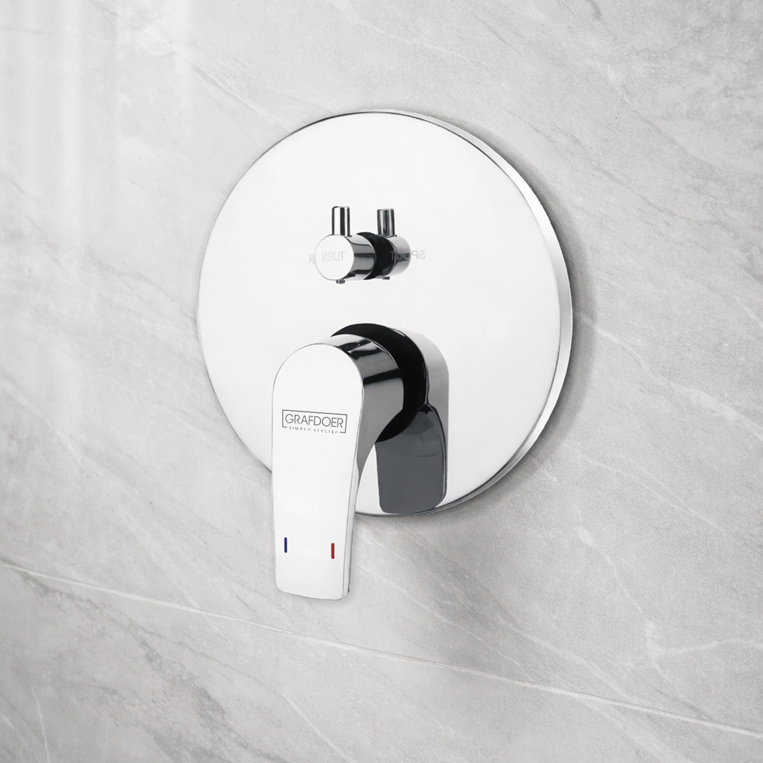 Single Lever Concealed Mixer & Diverter High Flow