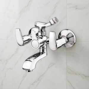 Wall Mixer Telephonic with Hand Shower