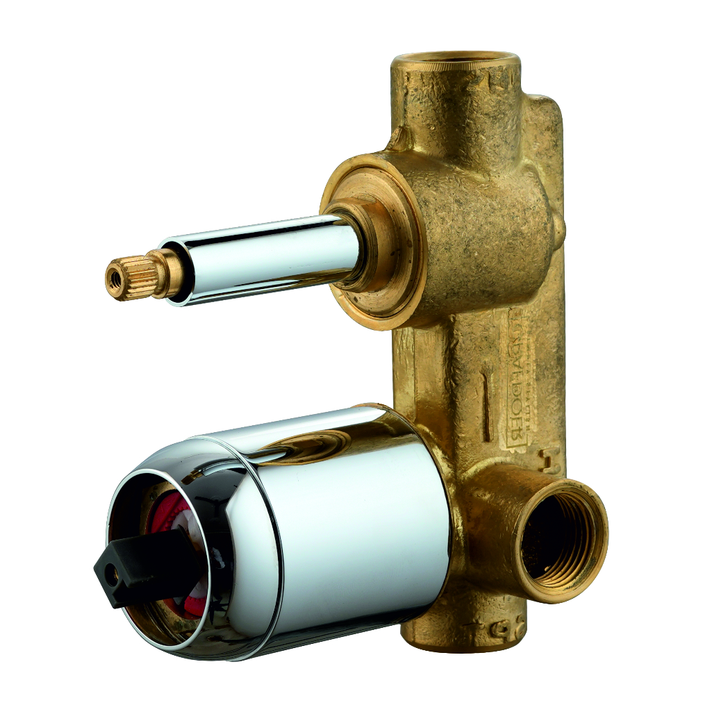 Concealed Body for Single Lever Diverter and Mixer 2 Inlet & 2 outlet Hi Flow