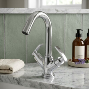 Centre Hole Basin Mixer