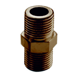 Hex Nipple ½" x ½"