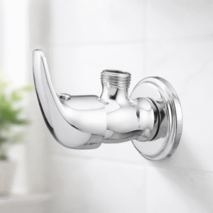 Angle Cock with Wall Flange