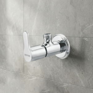 Angle Cock with Wall Flange