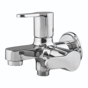 Two Way Bib Cock with Wall Flange