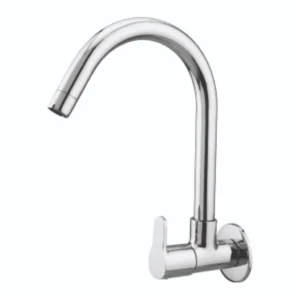 Sink Cock J Pipe with Wall Flange