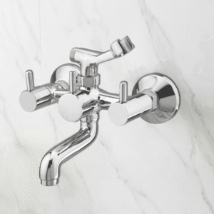 Wall Mixer Telephonic with Hand Shower