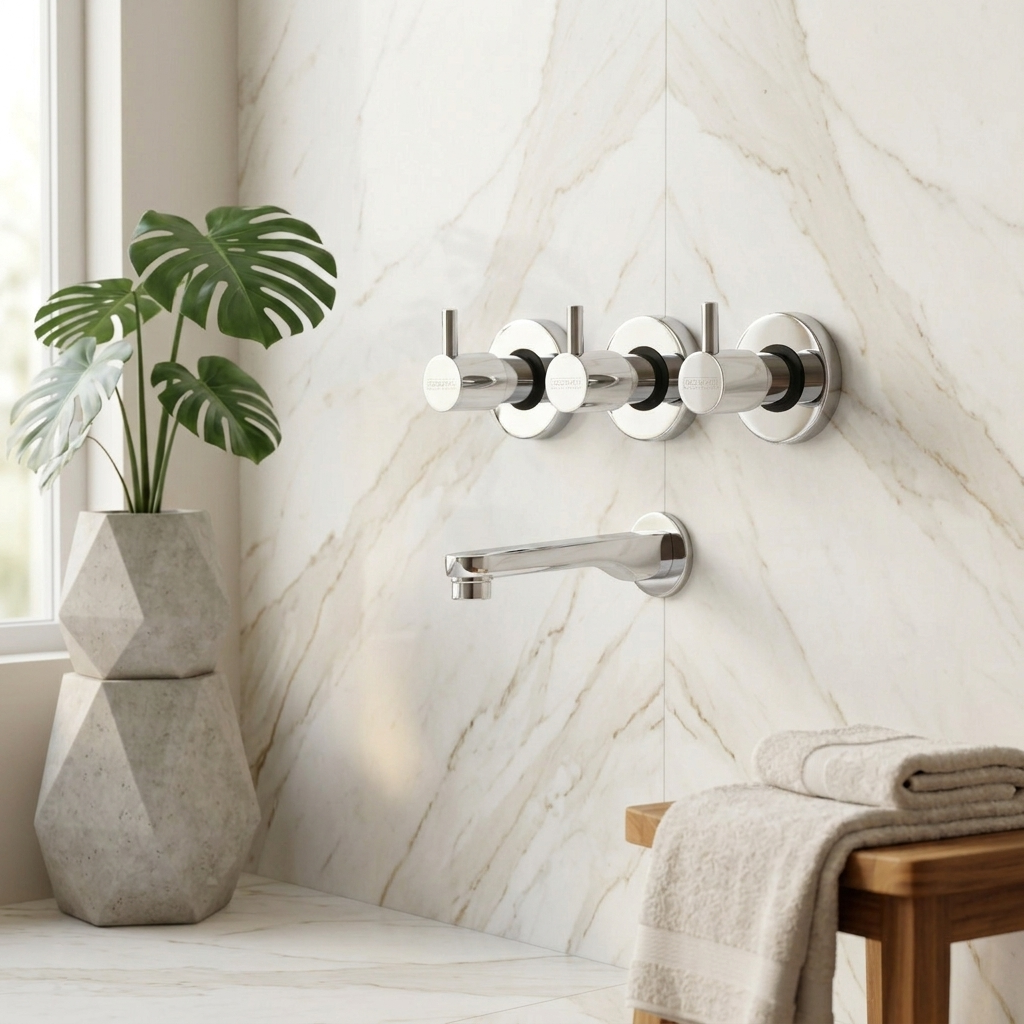 Concealed Wall Mixer