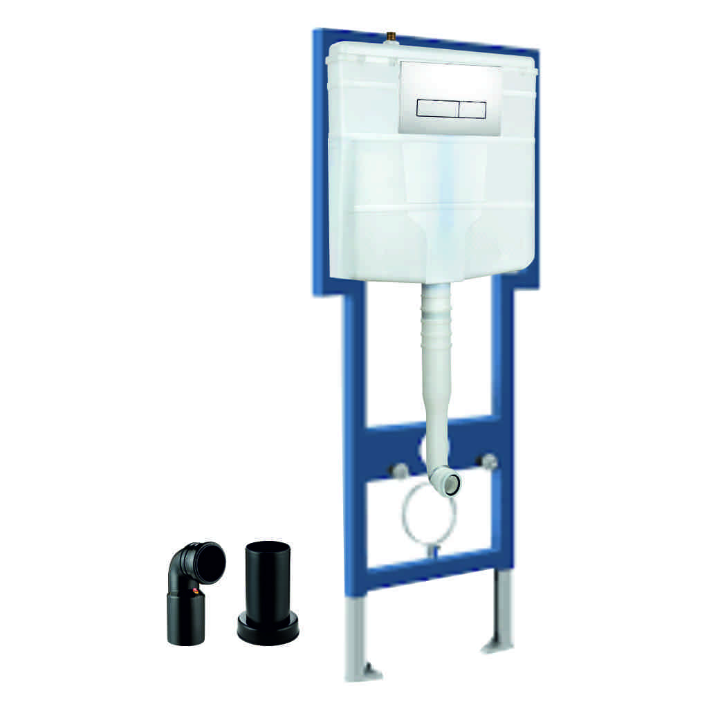 GF-106 Concealed Flush Tank with Full Frame