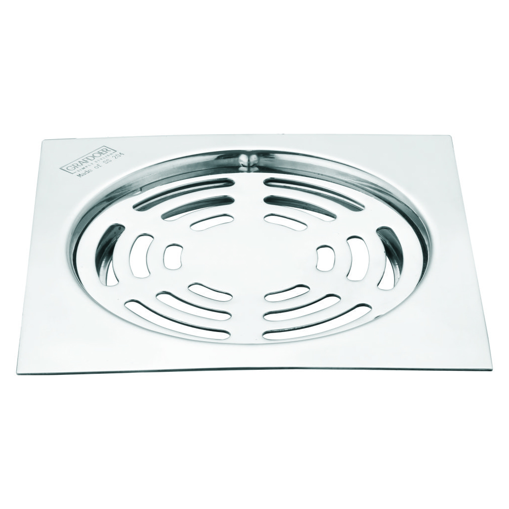 Square Drainer with Lock SS 304