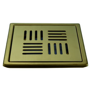 Square Drainer SS 304 6”x6” with Frame