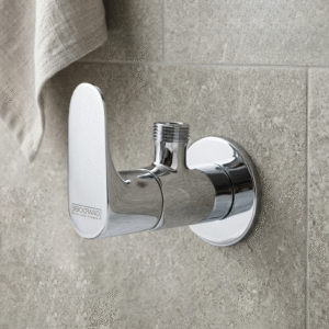 Angle Cock with Wall Flange