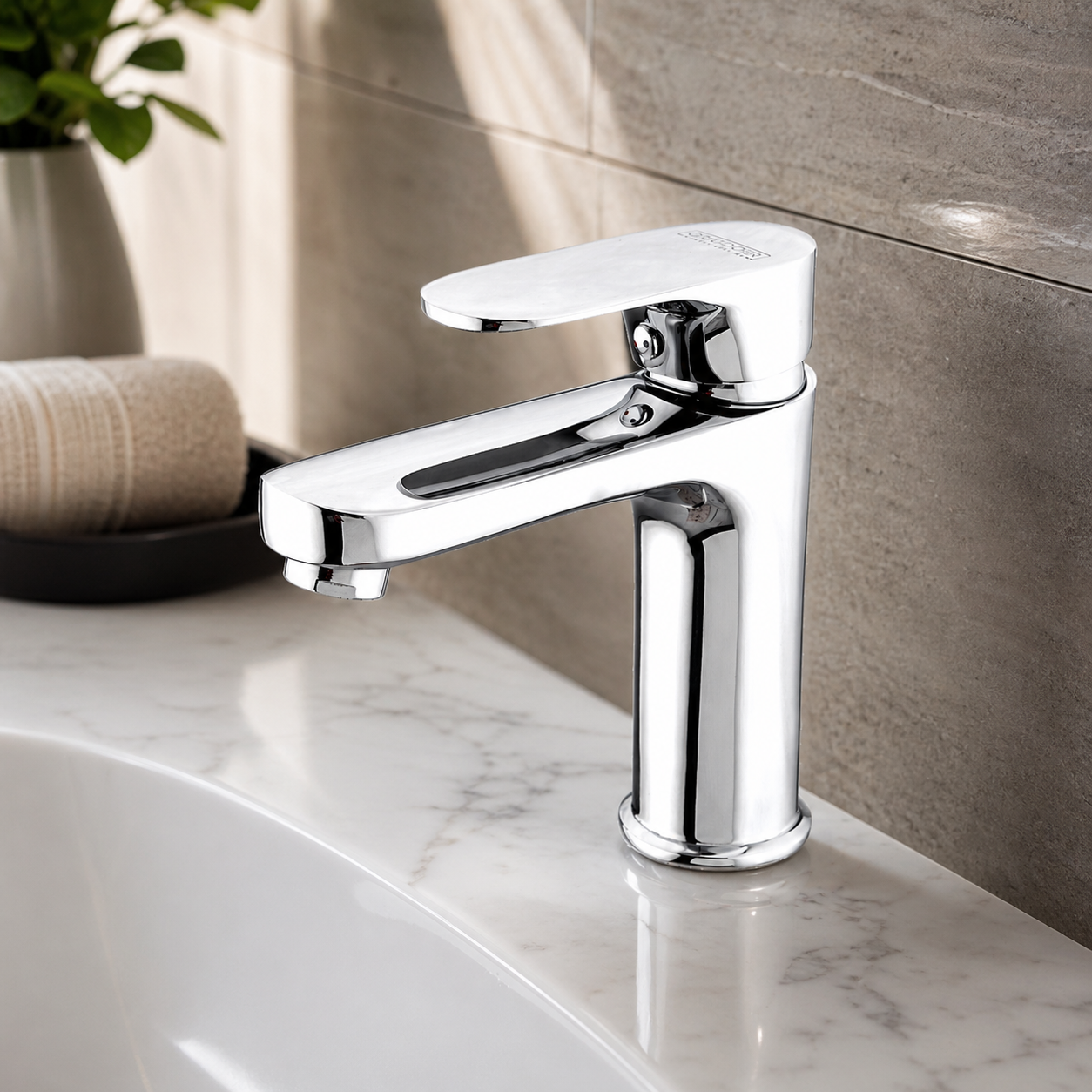 Single Liver Basin Mixer