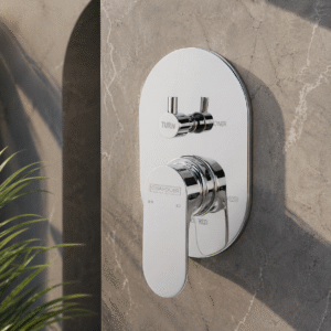 Single Lever Concealed Mixer & Diverter Three Inlet