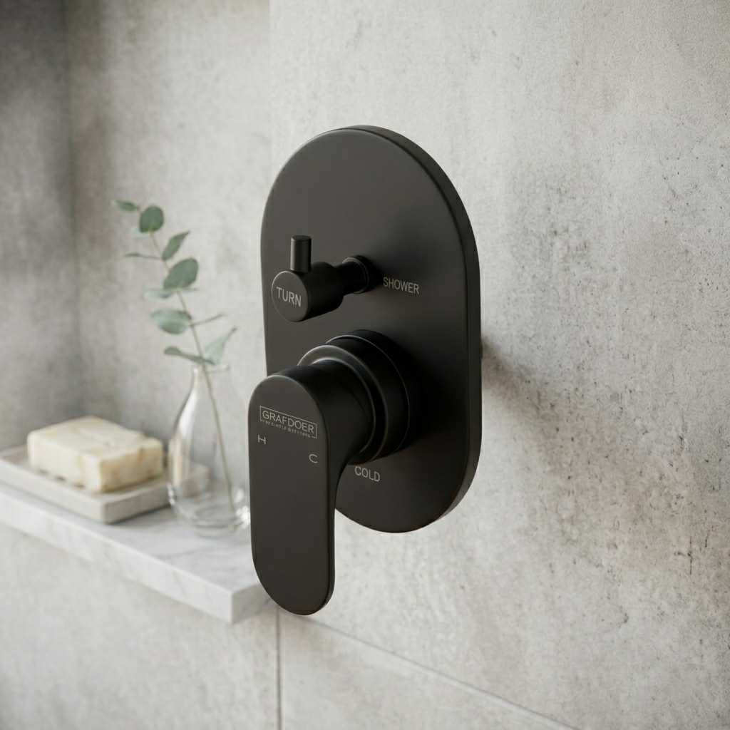 Single Lever Concealed Mixer & Diverter