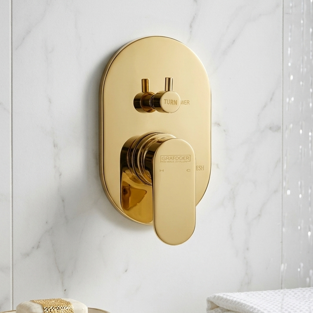 Single Lever Concealed Mixer & Diverter