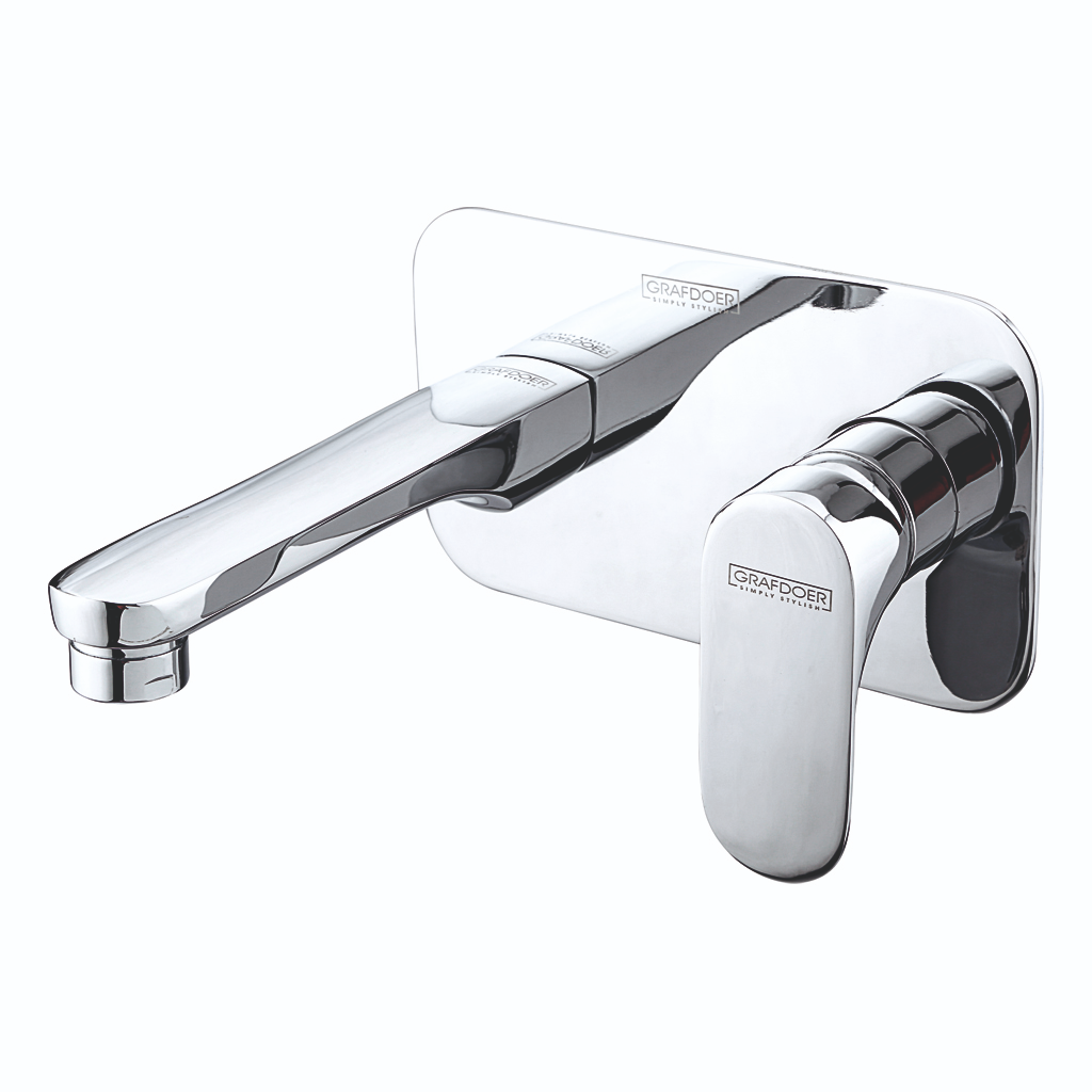 Single Lever Basin Mixer Wall Mounted