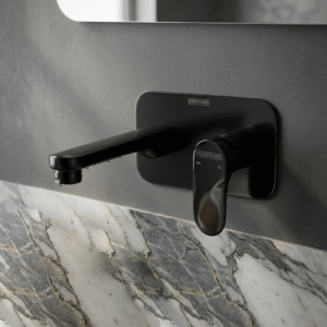 Single Lever Basin Mixer Wall Mounted